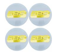 XIYUANFA 4 Piezas Tapacubos Centrales Llantas Pegatinas para BBS 56MM 60MM 65MM 70MM 80MM, Coche Protectores Tapas Centrales Llantas Impermeable Prueba Polvo,A-56MM