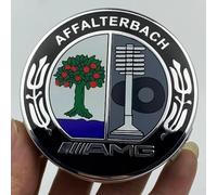 XIYUANFA 4 Piezas Tapacubos Centro Rueda Coche para AMG Apple Tree B w204 w211 w205 W212 w203 w213 w124 75mm, Centrales Llantas Centro Cubierta Llantas Automático Coche Accesorios,A