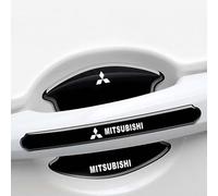 XIYUANFA 8 Piezas Pegatinas contra Automóvil para Mitsu-bishi Pajero V60 V80, Adhesivo Películas Protectoras Manijas Coche Antiarañazos Decoracion Coche