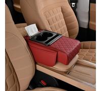XIYUANFA Cojín de La Consola Central del Coche para Mercedes A-Klasse W177 2018-2024 (5-Türer, Kompakt), Funda Reposabrazos Coche Caja de Almacenamiento para Reposabrazos de Coche,F