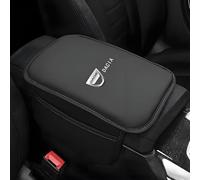 XIYUANFA Funda Reposabrazos Coche para Dacia Spring 2 AB 2025, Cojín Apoyabrazos Cuero para Coche Cubierta Consola Central Antiarañazos Impermeable,A