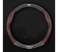 XIYUANFA Funda Volante Coche para Tesla Model 3 Highland 2024/for New Model 3+, (37cm-38cm) Cubierta Protector Volante Antideslizante Duradera Accesorios Coches,B