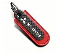 XIYUANFA Llaveros Coche para Mitsubishi Space Star, Llavero Automovil Claves Ligero Resistente Hombres y Mujeres Coche Accesorios Key Chain Car,Red
