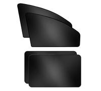 XIYUANFA Parasol de Coche Magnético para VW Caddy 5 (V) 2020-2025, Parasol Coche Lateral Ventana Lateral Protección UV Et Solar Cortinas Accesorios para Coche,Black