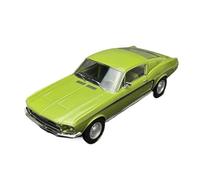 XIYUEYING 1:12 para Ford Mustang Fastback GT 1968 Coche En Miniatura De Aleación Pantalla Estática Verde Colección