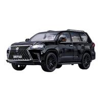 XIYUEYING 1 18 for LX570 SUV, aleación de Alta simulación, Kits de Modelos de Coches, Juguetes for niños, réplica de colección(Negro)