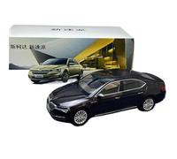 XIYUEYING 1 18 for Skoda Superb, simulación de aleación, Proceso de fundición a presión, Modelo de Coche, réplica de colección de Juguetes for Adultos(Azul)