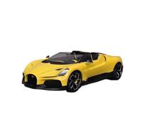 XIYUEYING 1 18 para Bugatti W16 Mistral Aleación En Miniatura Modelo De Coche Fundido A Presión Coche Deportivo Colección De Juguetes para Niños De Navidad(Yellow)
