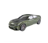 XIYUEYING 1:18 para Dodge Charger SRT Hellcat 2020 Modelo Fundido A Presión Coche Resina Verde Regalo Colección Adornos Pantalla