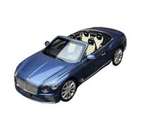 XIYUEYING 1:18 para El Modelo De Coche Bentley Continental GT 2018 Enviar A Un Amigo Colección De Vacaciones Estática con Techo Descubierto(Azul)