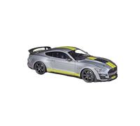 XIYUEYING 1 18 para Ford Mustang Shelby Gt500 Aleación Miniatura Modelo De Coche Fundido A Presión Modelo De Coche Deportivo Coche De Juguete(Plata)