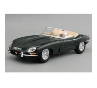 XIYUEYING 1 18 para Jaguar E-Type Cabriolet Coche clásico Modelo de Coche de simulación de aleación Decorado con Escritorio Verde Oscuro Colección Regalo para Hombres