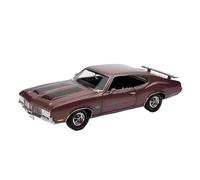 XIYUEYING 1:18 para Oldsmobile 442 1970 Coche En Miniatura De Aleación Juguetes para Niños Adultos Coleccionables Recuerdos Adornos Estáticos