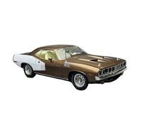 XIYUEYING 1:18 para PLH Cuda 1971 Modelo De Coche Clásico Estático Fundido A Presión Adornos De Sedán De Recuerdo Colección De Pasatiempo