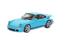 XIYUEYING 1:18 para RUF SCR 2018 Porsche AR Modelo De Coche Realista Coleccionable Vacaciones Regalos De Cumpleaños Estáticos para Amigos(Baby Blue)