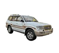 XIYUEYING 1:18 para Toyota LC100 Land Cruiser Vehículo Todoterreno Modelo De Coche Colección De Exhibición Estática(White)