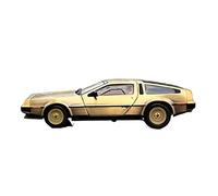 XIYUEYING 1 18 para Volver al Futuro Delorean DMC-12 Time Machine Die-Cast aleación Modelo Coche colección Ornamento