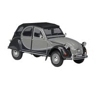 XIYUEYING 1 24 for Citroen Gris 2CV 6 Charleston Vintage Coche Miniatura aleación fundida Modelo Kits de Modelo de Coche