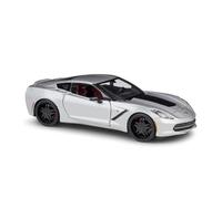 XIYUEYING 1:24 para Chevrolet Corvette Stingray 2014, Modelo de Coche Terminado de aleación de simulación, colección Adecuada(A)