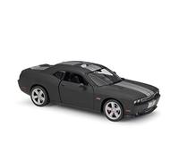 XIYUEYING 1 24 para Dodge Challenger SRT Simulator 2012 réplica de aleación Coche Fundido a presión Modelo Terminado(Matte Black)