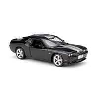 XIYUEYING 1 24 para Dodge Challenger SRT Simulator 2012 réplica de aleación Coche Fundido a presión Modelo Terminado(Negro)