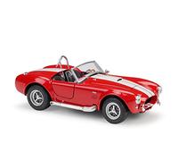 XIYUEYING 1 24 para Ford Shelby Cobra 427 SC 1965, aleación de Coche Retro, fundición a presión, Modelo en Miniatura, decoración de Coche(Rojo)