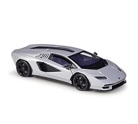 XIYUEYING 1 24 para Lamborghini Countach LPI 800-4 Supercar aleación réplica Coche fundición a presión Modelo Coche Terminado(Plata)