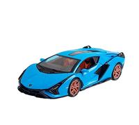 XIYUEYING 1 24 para Lamborghini Sian FKP37 supercoche de aleación fundición a presión Modelo Coche Juguete Puerta Trasera se Puede Abrir(C)