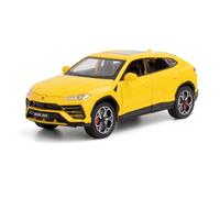 XIYUEYING 1 24 para Lamborghini Urus Bison Coche en Miniatura de aleación 21CM colección de Juguetes de Escritorio Decorado en Memoria de los niños(Yellow)