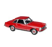 XIYUEYING 1 24 para Mercedes-Benz 220/230SL aleación réplica Coche Fundido a presión Acabado Modelo decoración(230red)