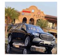 XIYUEYING 1:24 para Mercedes-Benz Maybach GLS600, aleación fundida a presión, Modelo de Coche Terminado, Coche de Juguete con Sonido y luz(Negro)
