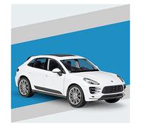 XIYUEYING 1 24 para Porsche Macan Turbo, la Puerta de fundición a presión aleación se Puede Abrir, Modelo Coche Juguete simulación(Rojo)