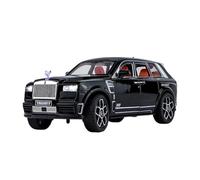 XIYUEYING 1:24 para RRCulinan SUV, Coches De Juguete Fundidos A Presión De Aleación De Zinc con Sonido Y Luz para Niños Y Niños(Negro)