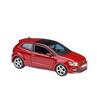 XIYUEYING 1:24 para Volkswagen Polo GTI Mark 5, Modelo de vehículo de aleación Fundido a presión, Mini Coche en Miniatura, decoración de Coche de Juguete(Rojo)