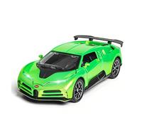 XIYUEYING 1/32 para Bugatti Centodieci Modelo De Coche De Metal Fundido A Presión Vehículo Deportivo De Alta Simulación(Verde)