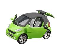 XIYUEYING 1 32 para el Modelo de automóvil Mercedes Smart Escritorio de aleación Decorado Lindo Juguete 13CM colección conmemora a Hombres y Mujeres(Verde)