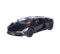 XIYUEYING 1:32 para Lamborghini Aventador SVJ con Luz De Sonido Modelo De Coche De Aleación Voiture Colectivo En Miniatura(Negro)