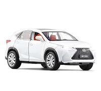 XIYUEYING 1 32 para Lexus NX200 aleación SUV fundición a presión Modelo Coche Copia terminada Sonido y luz de Juguete(White)