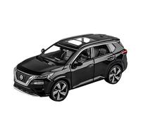 XIYUEYING 1 32 para Nissan X-Trail SUV Modelo De Aleación Coche De Juguete Fundido A Presión Sonido Y Coche Ligero Juguetes para Niños(Negro)