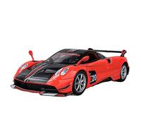XIYUEYING 1 32 para Pagani Huayra BC Super Sports Car aleación Modelo Coche Sonido y luz Tirar hacia atrás de Juguete(Rojo)