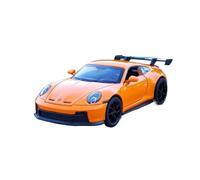 XIYUEYING 1:32 para Porsche 911 GT3 Supercar Aleación Diecast Modelo De Metal Coche Sonido Y Luz Niño Coleccionables Juguete para Niños(Naranja)
