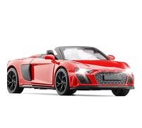 XIYUEYING 1 32 para R8 Spyder 2020, superdeportivo, aleación de Coche, Sonido Fundido a presión y luz, Modelo extraíble(C)