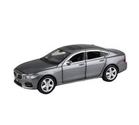 XIYUEYING 1 32 para Volvo S90, Modelo de aleación fundición a presión, Coche Juguete con Sonido y luz extraíble, Terminado(Gray)