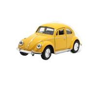 XIYUEYING 1:36 para Beetle Retro Coche Clásico Aleación Diecast Coche Modelo Niños Juguetes Miniatura Juega Vehículos(Yellow)