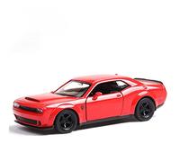 XIYUEYING 1 36 para Dodge Challenger SRT Demon, Coche Deportivo de aleación, Modelo fundición a presión, Juguete extraíble(Rojo)