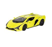 XIYUEYING 1:36 para Lamborghini Sian Collection Miniatura Voiture Aleación Diecast Supercoche Modelo Niño Cumpleaños Juguete(Yellow)