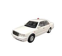 XIYUEYING 1:43 Apto para Toyota Corolla Policía Coche Clásico Aleación Diecast Modelo Vehículo Adulto Colección Regalo(B)