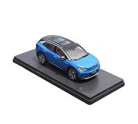 XIYUEYING 1:43 Apto para Volkswagen Crozz ID4 Vehículo Todoterreno Aleación Diecast Modelo Colección Exhibición Regalo(Azul)