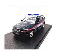 XIYUEYING 1 43 para BMW 3 Series Touring Coche De Policía Modelo De Simulación De Aleación Negra Adornos Colección para Adultos
