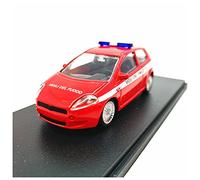 XIYUEYING 1 43 para Fiat Grande Punto Coche De Policía Modelo Simulación Aleación Colección Adultos Exhibición De Adornos